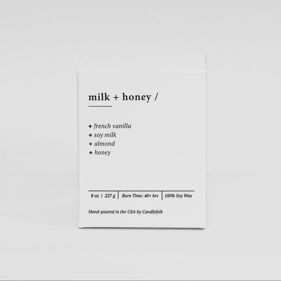 Milk + Honey candle