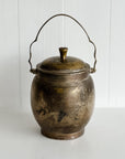 Vintage brass pot