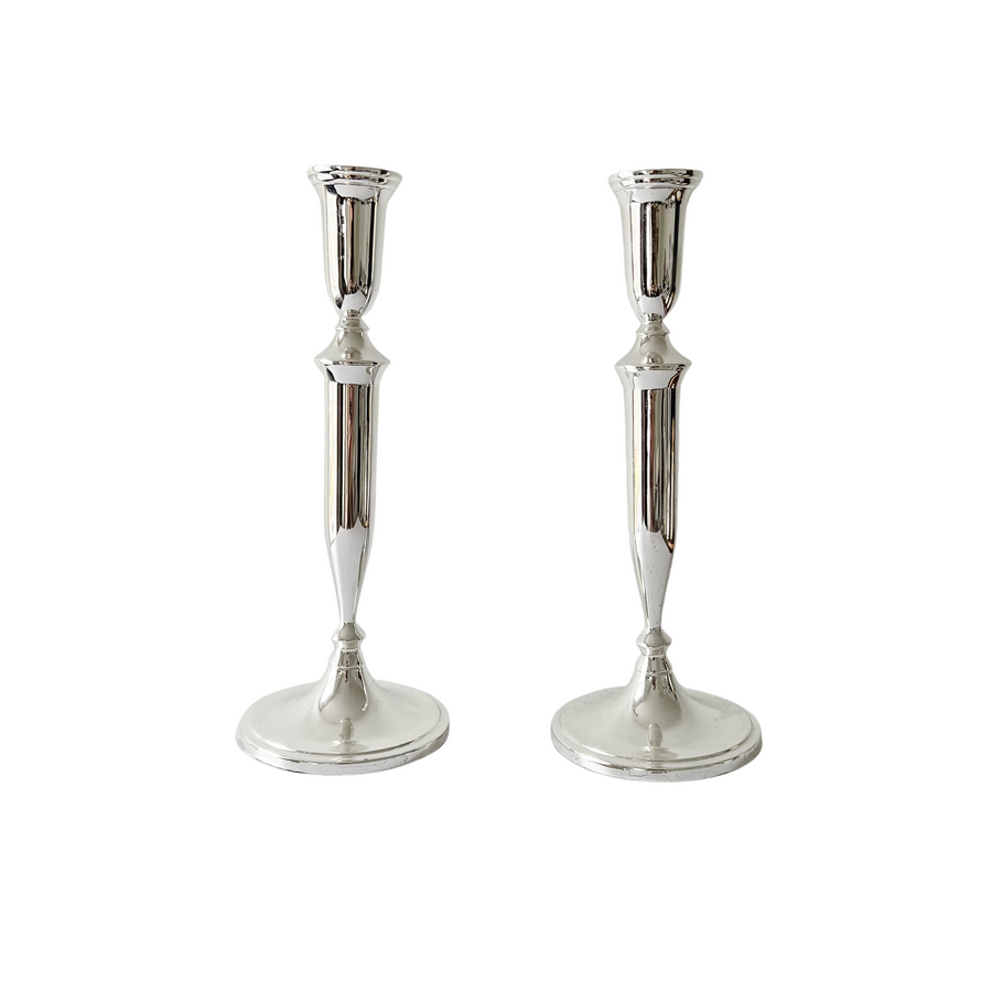 Tall vintage candle holders