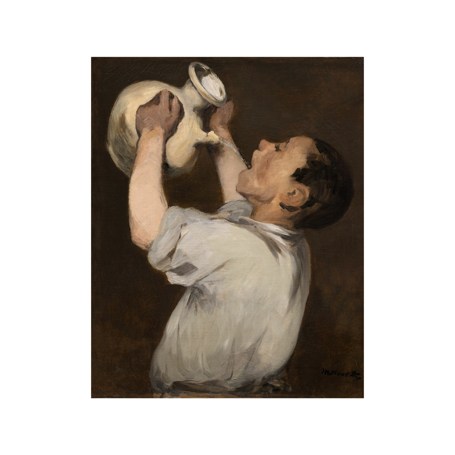 Boy with pitcher