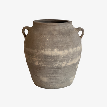 Grigio vase with 2 handles
