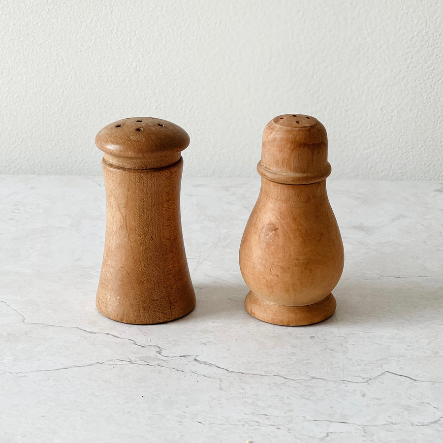 Vintage salt & pepper shakers
