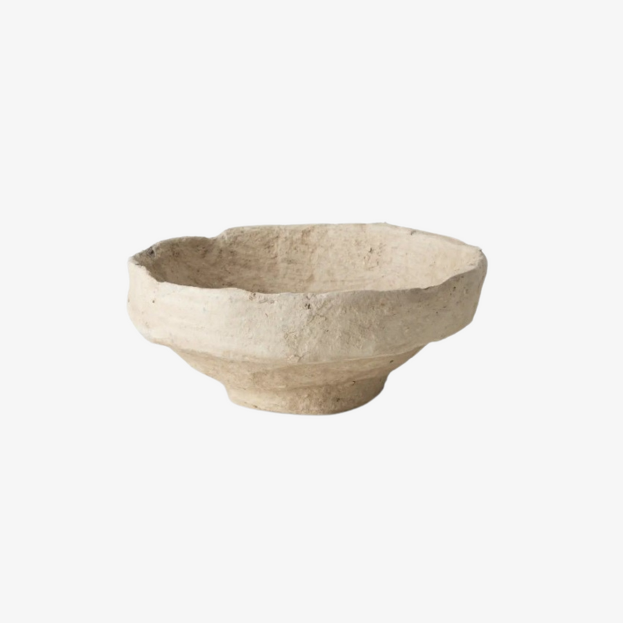 Medium paper mache bowl