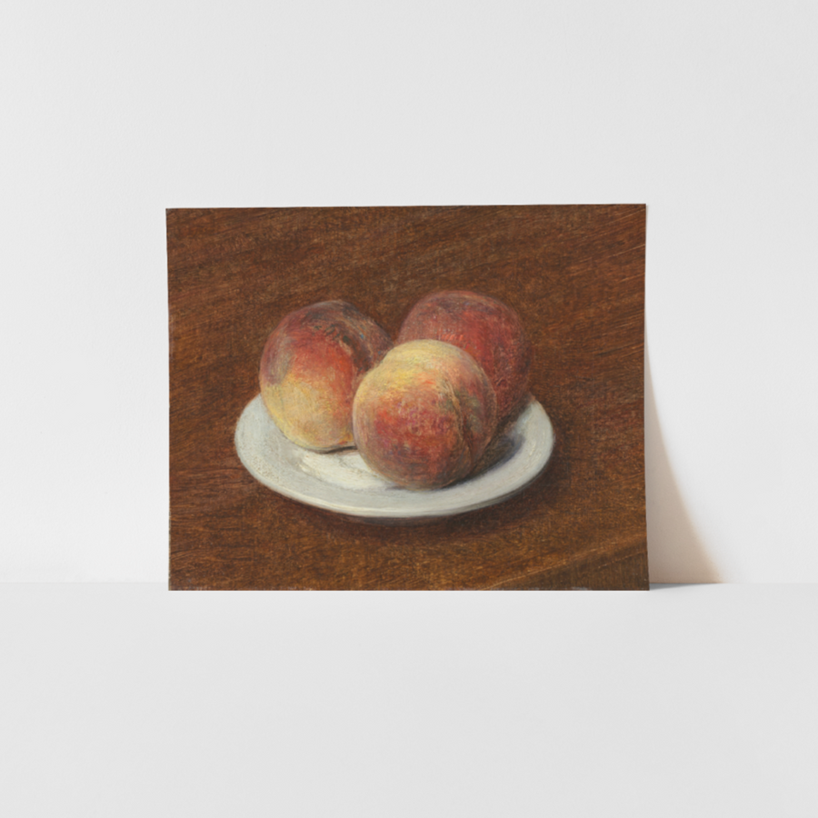 Three Peaches print