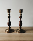 Pair of vintage candle holder